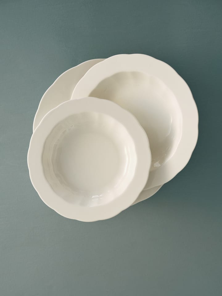 Silhouette dyp tallerken L Ø27 cm 4-pakn., White Serax
