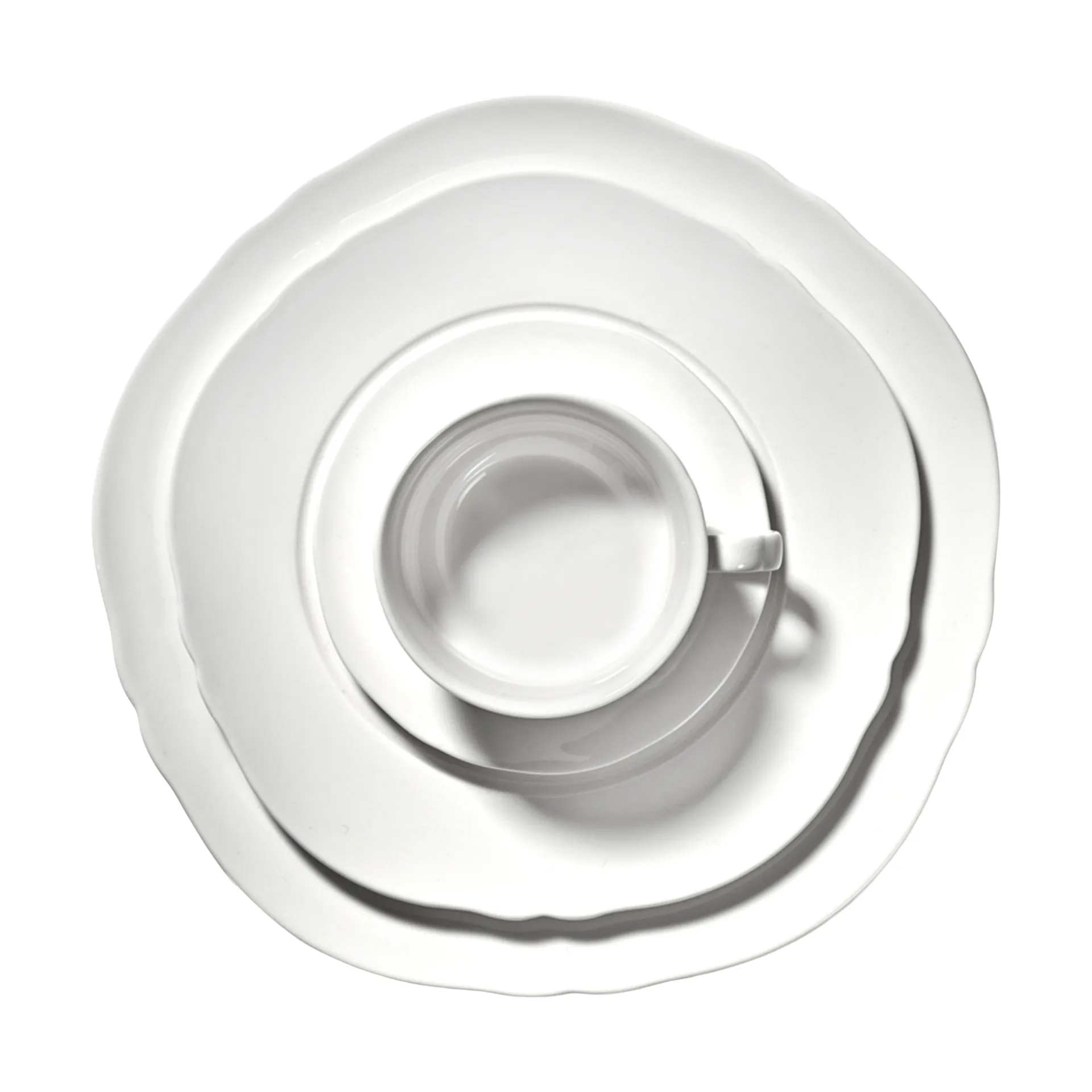 Silhouette espressokopp 10 cl 4-pakn., White Serax