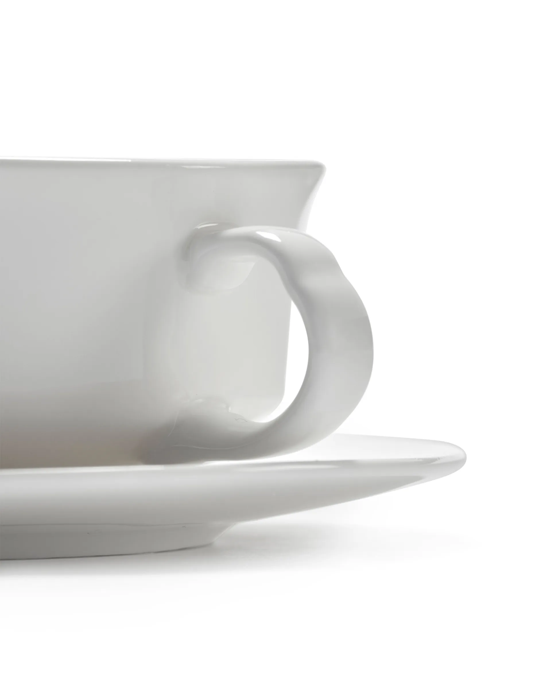 Silhouette espressokopp 10 cl 4-pakn., White Serax