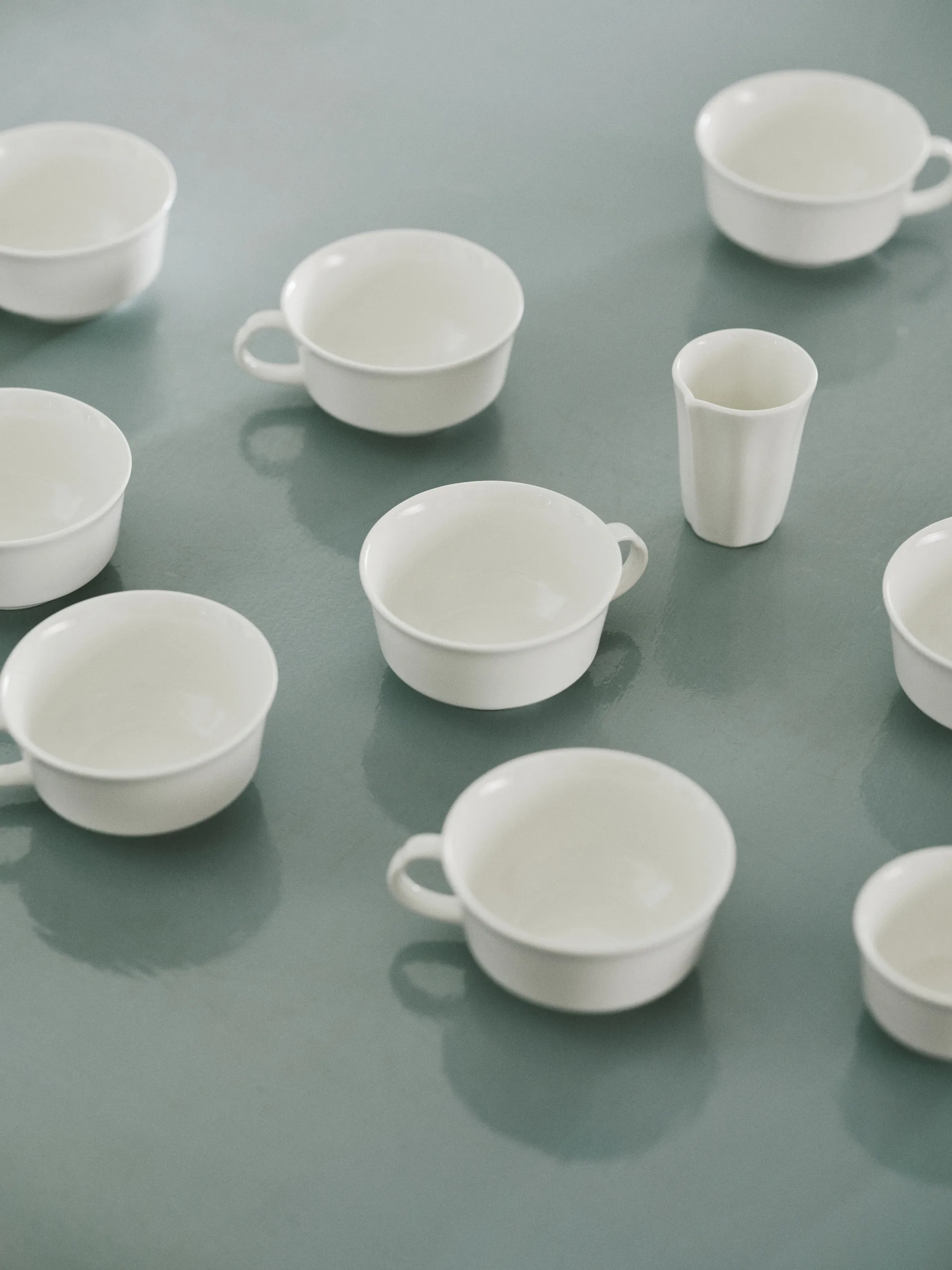 Silhouette espressokopp 10 cl 4-pakn., White Serax