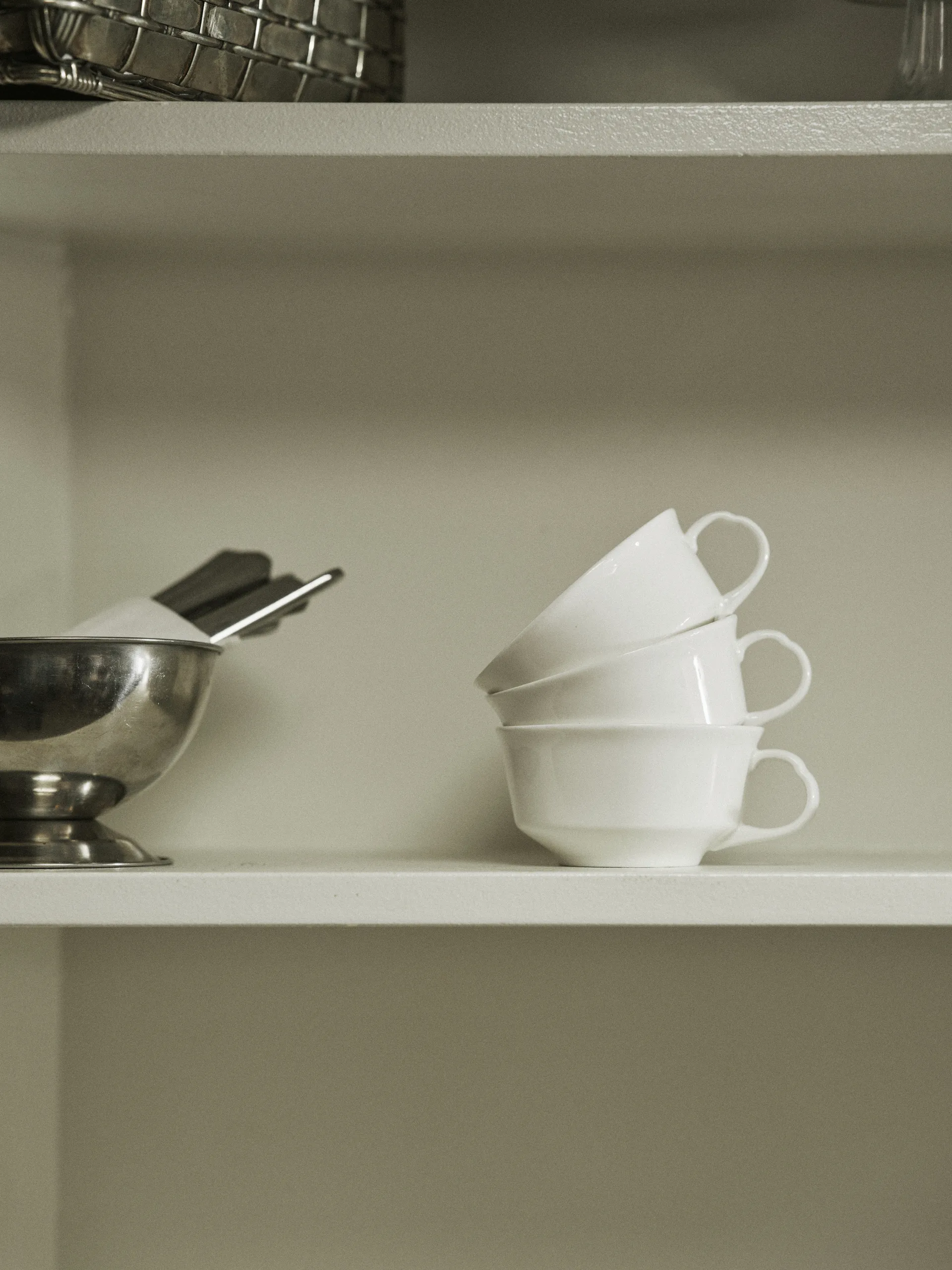 Silhouette espressokopp 10 cl 4-pakn., White Serax