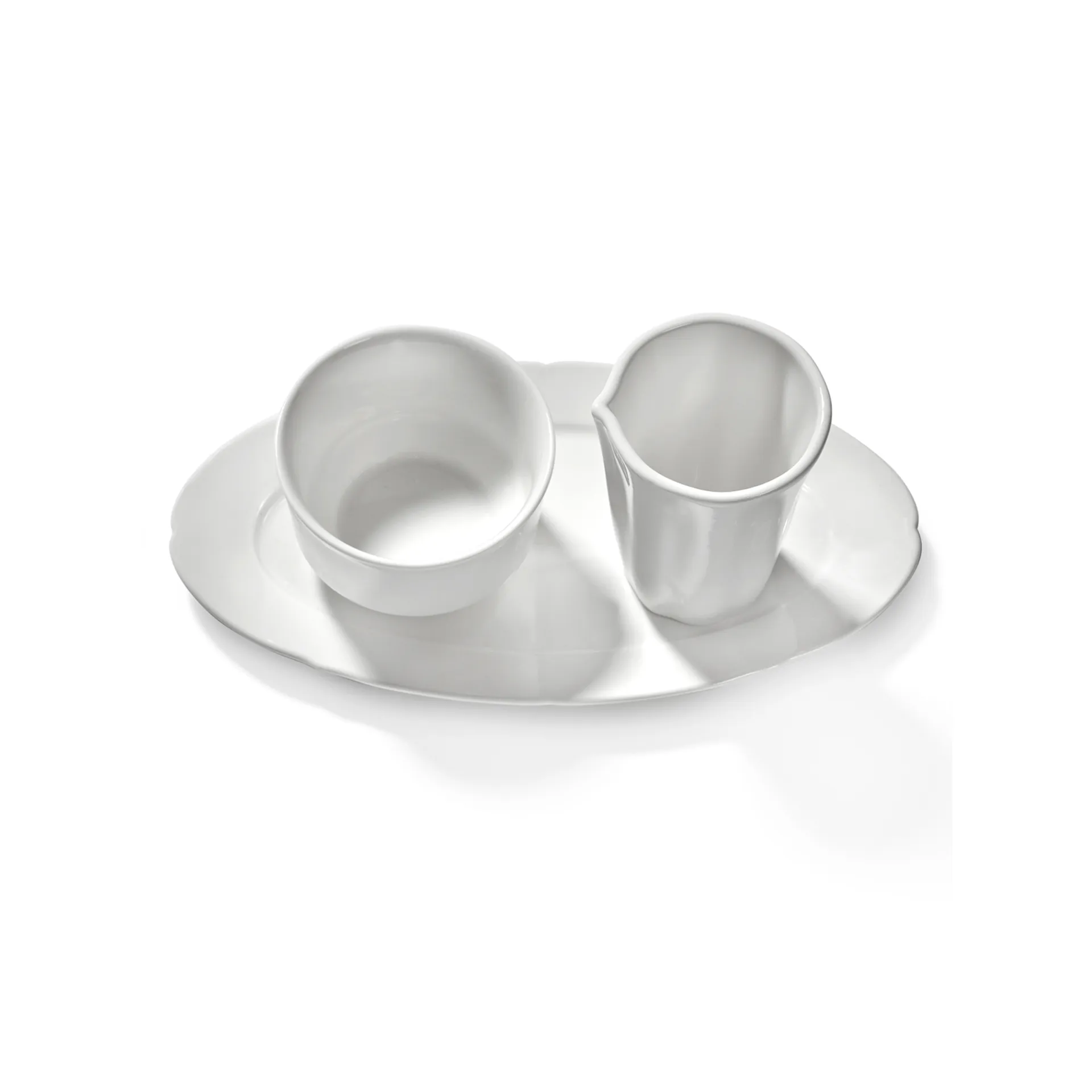 Silhouette melkekaraffel 7 cl 4-pakn., White Serax