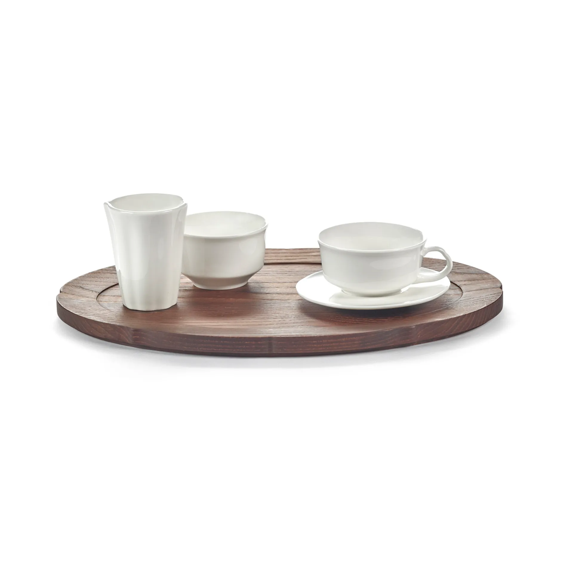 Silhouette oval brett 21x30 cm, Ask Serax