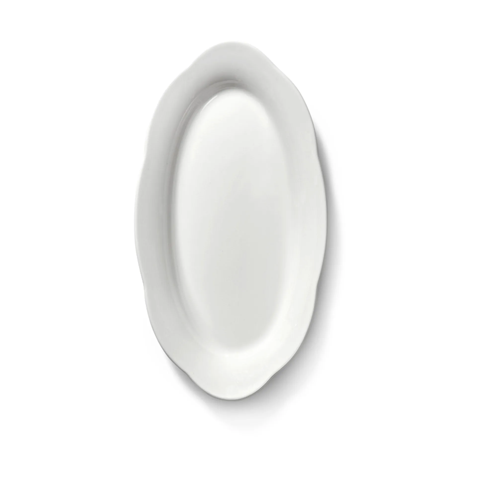 Silhouette oval dyp tallerken S 10x18,5 cm 2-pakn., White Serax