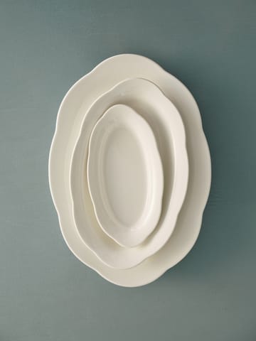Silhouette oval dyp tallerken S 10x18,5 cm 2-pakn. - White - Serax