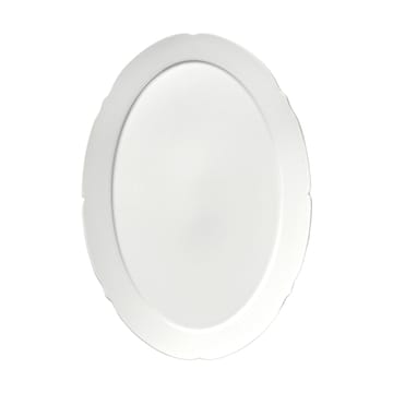 Silhouette oval tallerken L 21x30 cm 4-pakn. - White - Serax