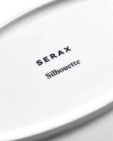 Silhouette oval tallerken S 10x18,5 cm 4-pakn. - White - Serax
