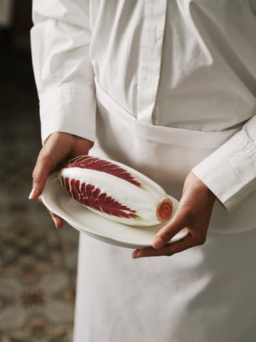 Silhouette oval tallerken S 10x18,5 cm 4-pakn. - White - Serax