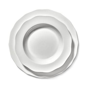 Silhouette pasta tallerken Ø22 cm 4-pakn. - White - Serax