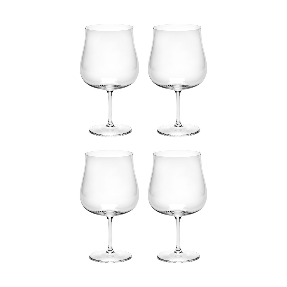Serax Silhouette rødvinsglass 69 cl 4-pakn. Clear