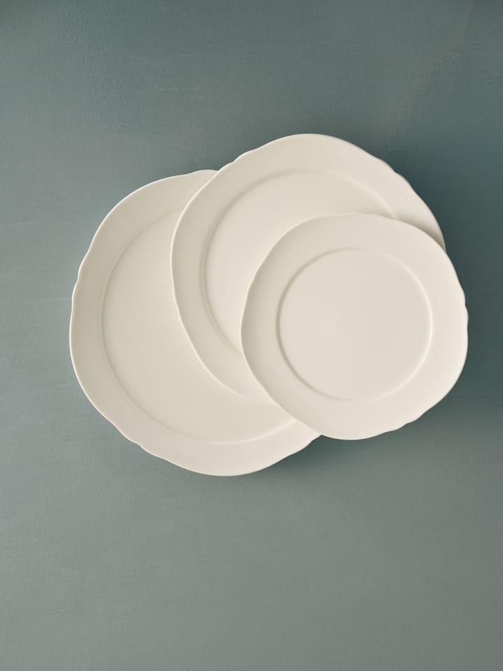Silhouette tallerken L Ø26 cm 4-pakn., White Serax
