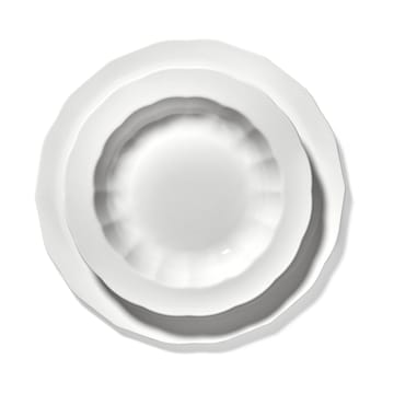 Silhouette tallerken L Ø26 cm 4-pakn. - White - Serax
