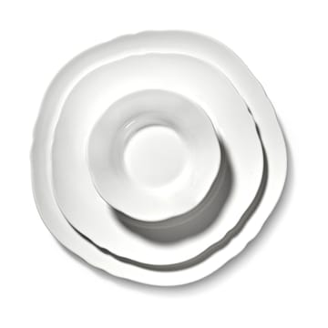Silhouette tallerken M Ø23,5 cm 4-pakn. - White - Serax