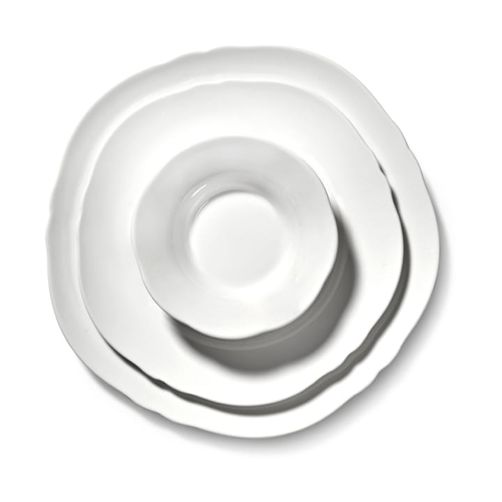 Silhouette tallerken M Ø23,5 cm 4-pakn., White Serax