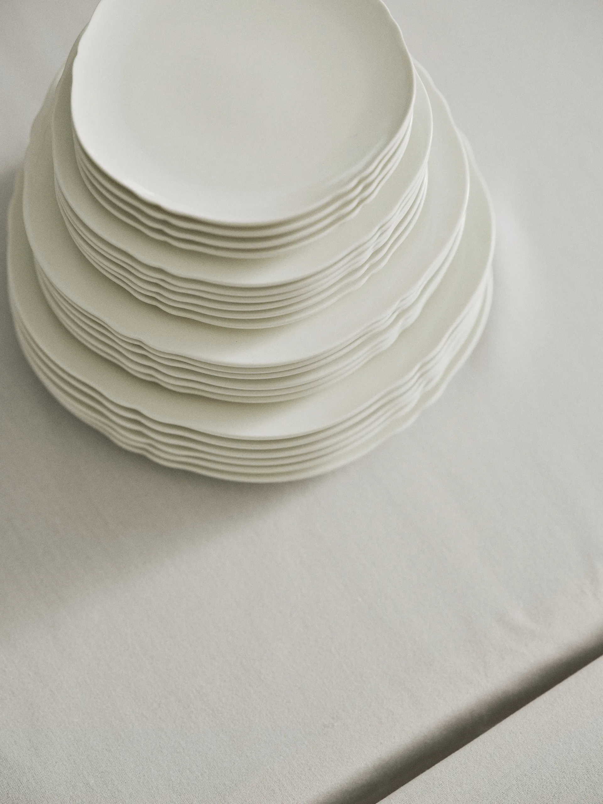 Silhouette tallerken XS Ø17 cm 4-pakn., White Serax