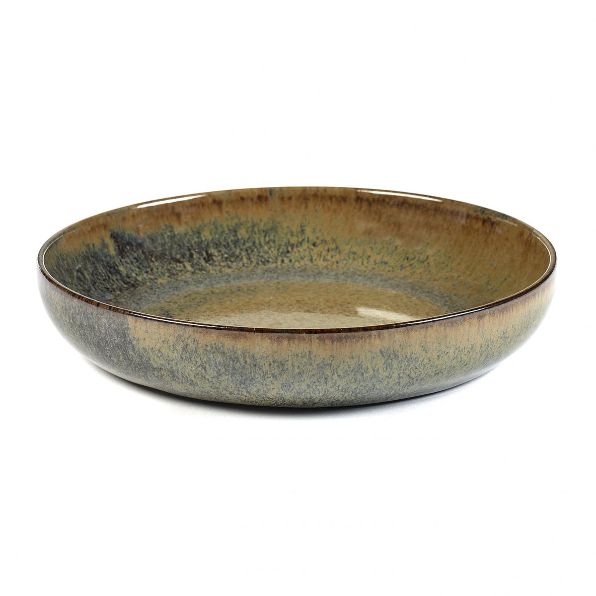 Serax Surface dyp tallerken 21 cm Indi grey | Skandinavisk Design | Dype tallerkener | Multi