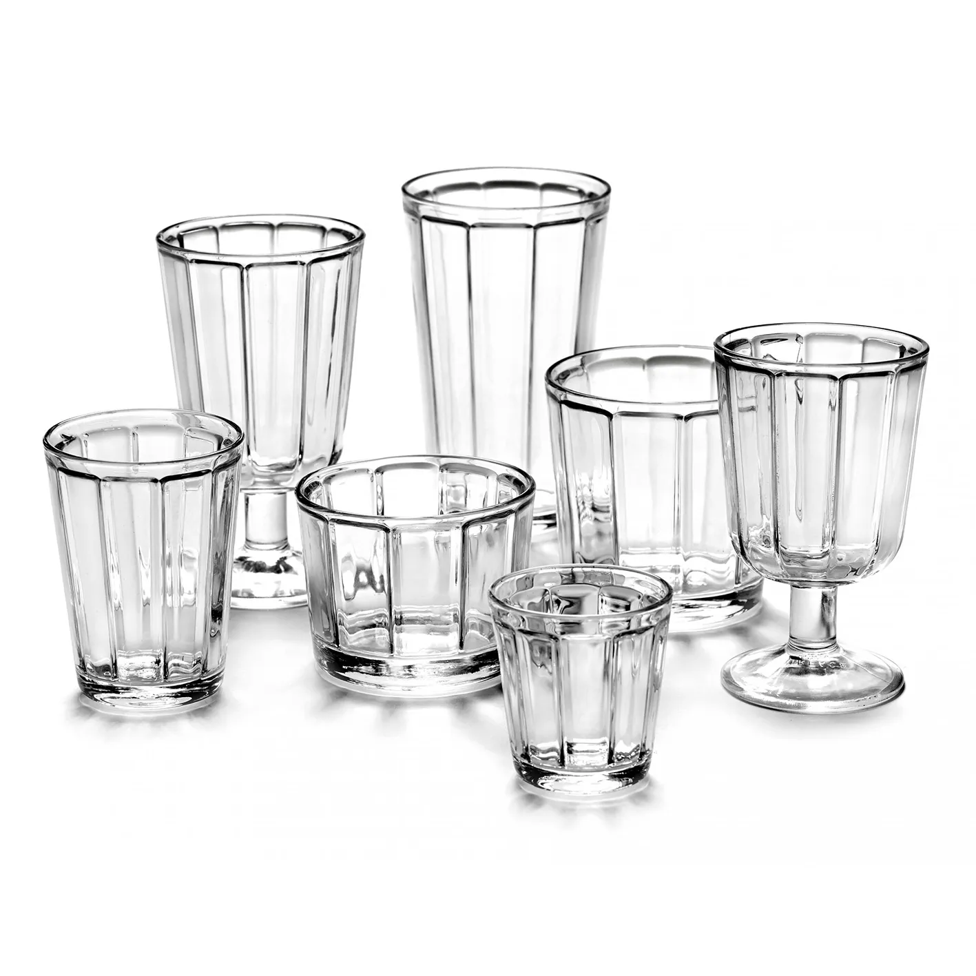 Surface espressoglass 10 cl 4-pakning Klar,  Serax