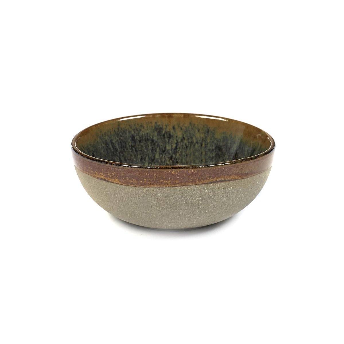 Serax Surface frokostskål 11 cm Grey-indi grey
