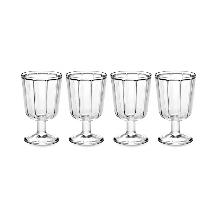 Surface hvitvinsglass 18 cl 4-pakning Klar - Serax