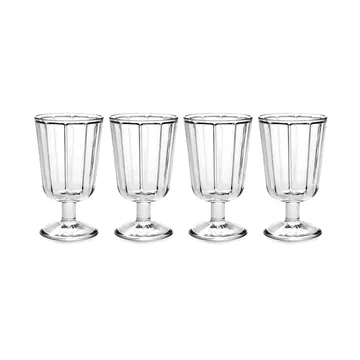 Surface rødvinsglass 23 cl 4-pakning Klar - Serax