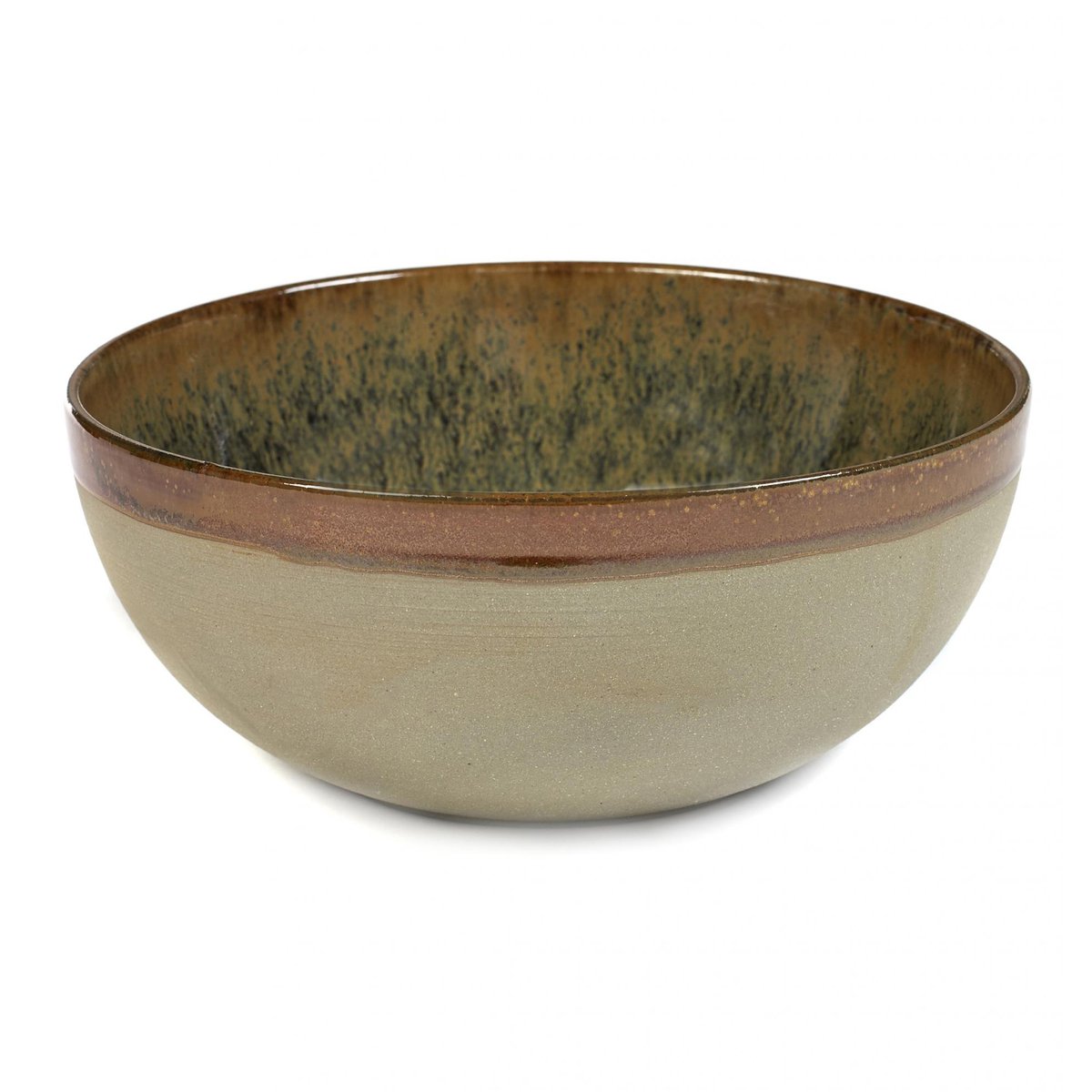 Serax Surface salatskål 23,5 cm Indi grey
