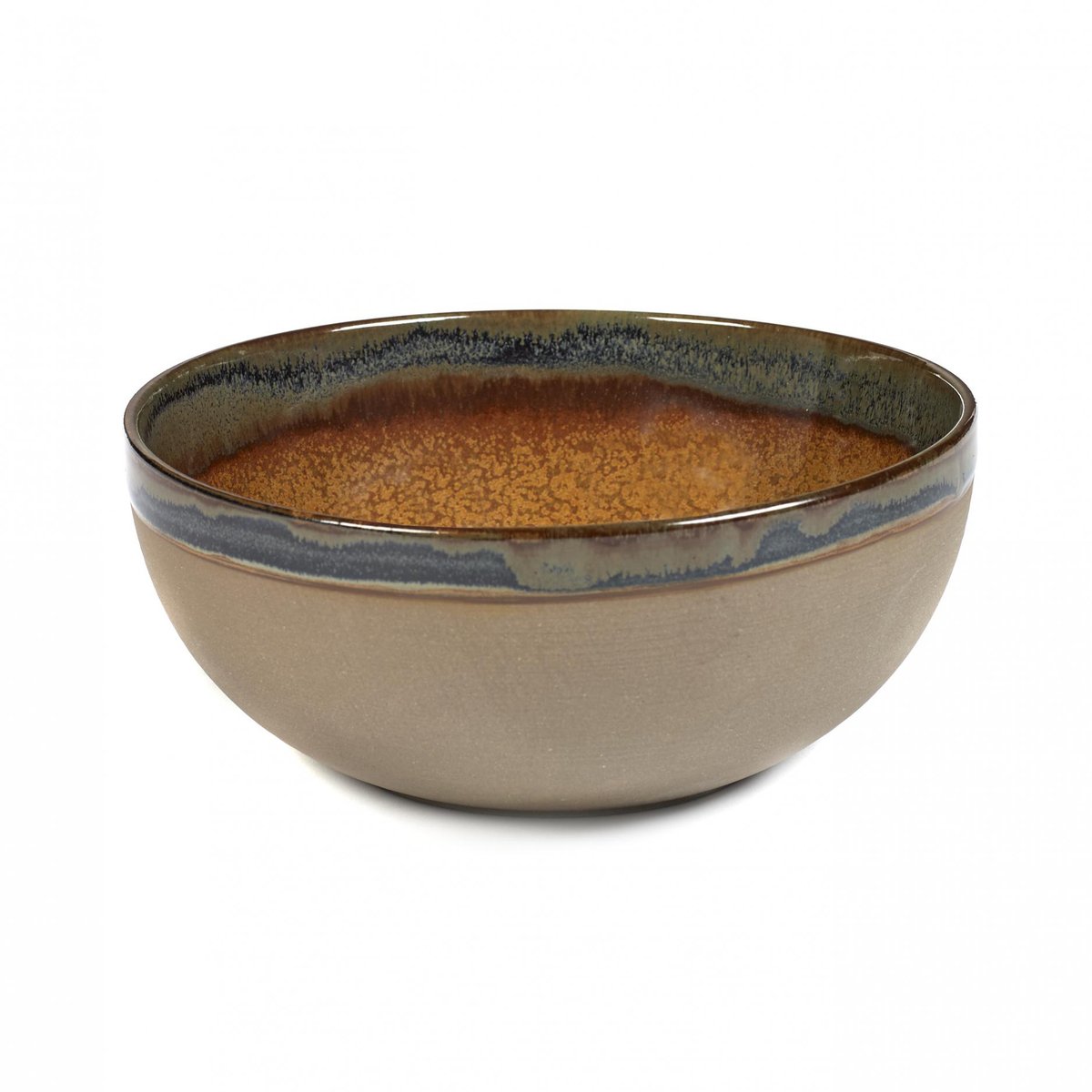 Serax Surface serveringsskål 19 cm Rusty brown | Skandinavisk Design | Serveringsskåler | Multi