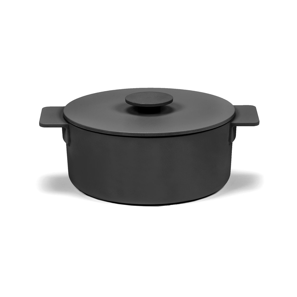 Serax Surface støpejernsgryte svart 2 L