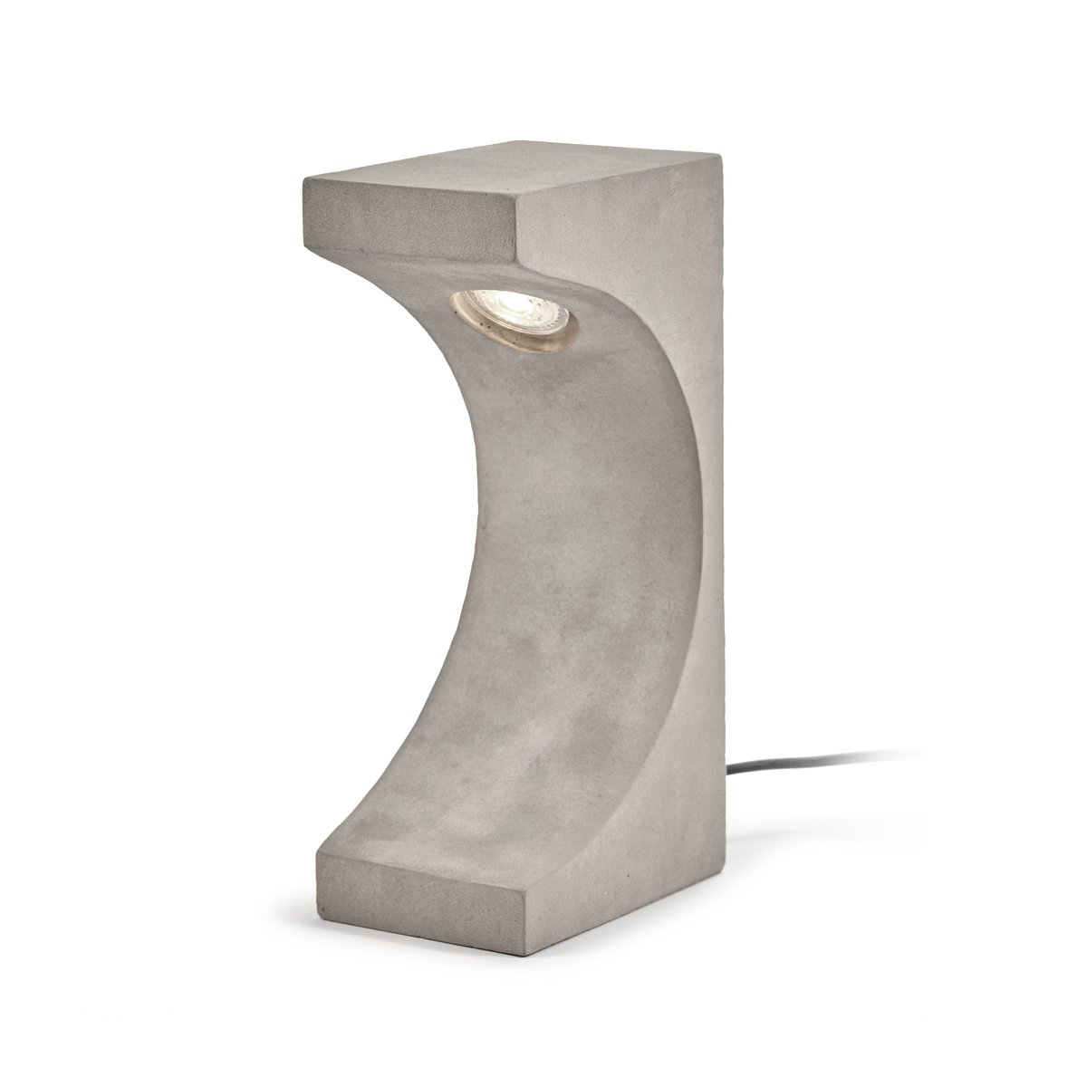Bilde av Serax Tangent Concrete bordlampe 33 cm Grey