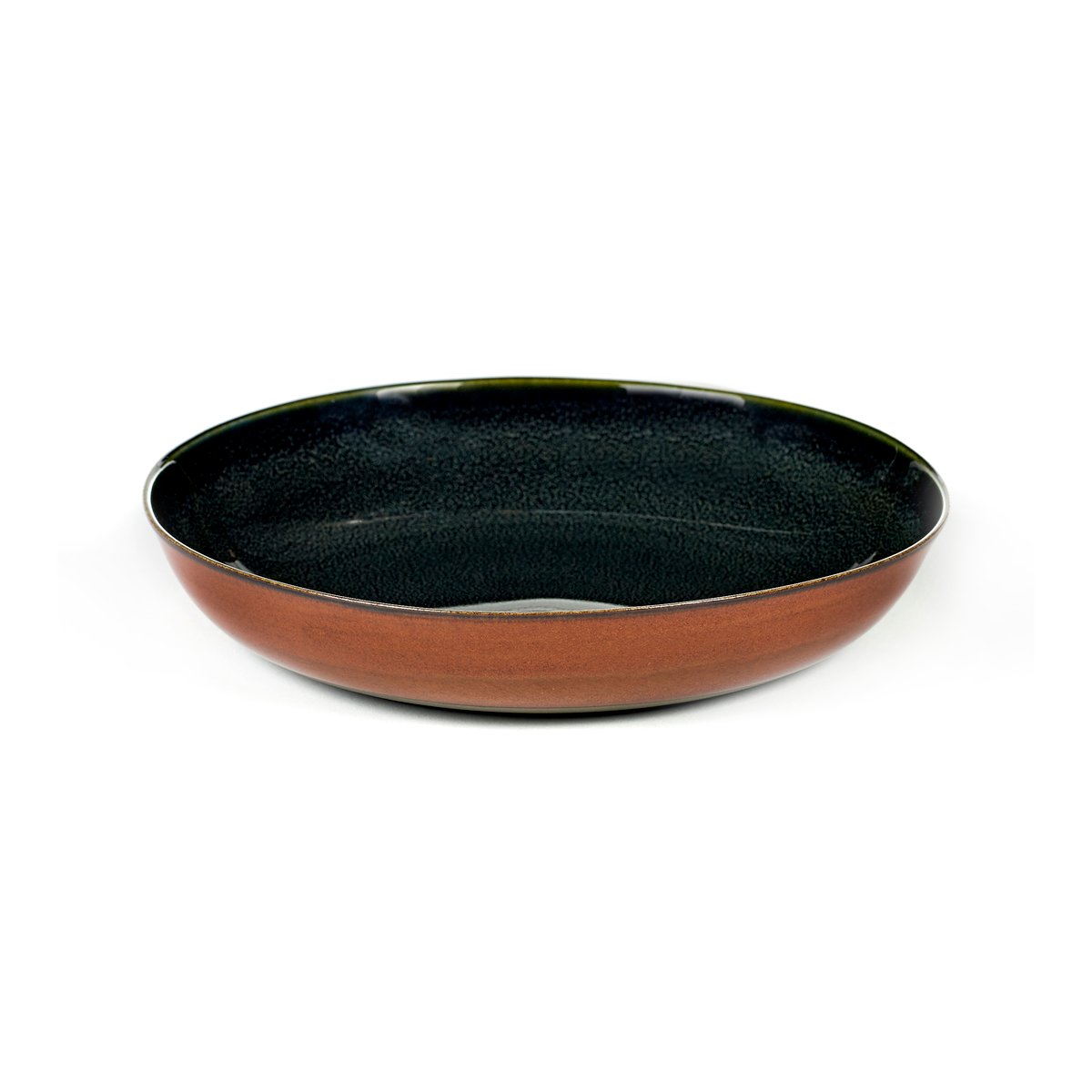 Serax Terres de Rêves asjett 17,5 cm Dark blue-rust