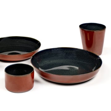 Terres de Rêves asjett 17,5 cm - Dark blue-rust - Serax