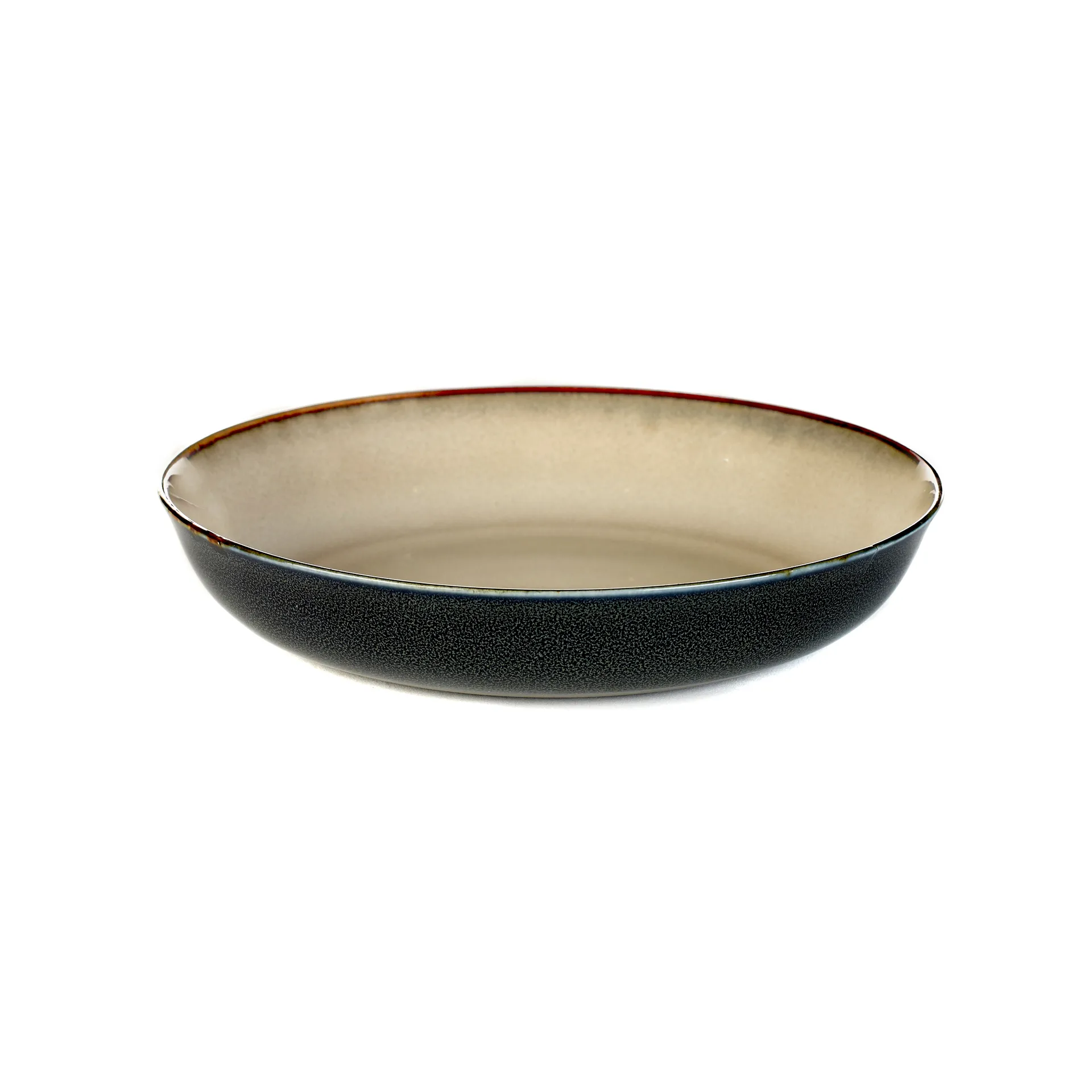 Terres de Rêves asjett 17,5 cm, Misty grey-dark blue Serax