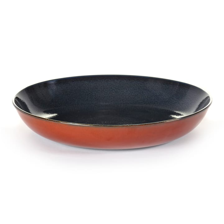 Terres de Rêves pastatallerken 23,5 cm - Dark blue-rust - Serax