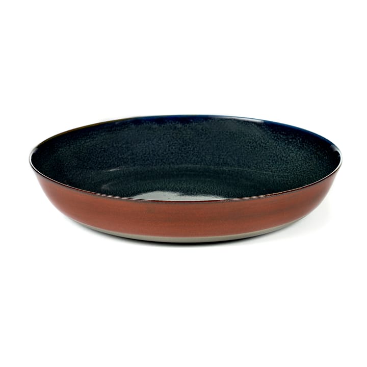 Terres de Rêves tallerken 21 cm - Dark blue-rust - Serax