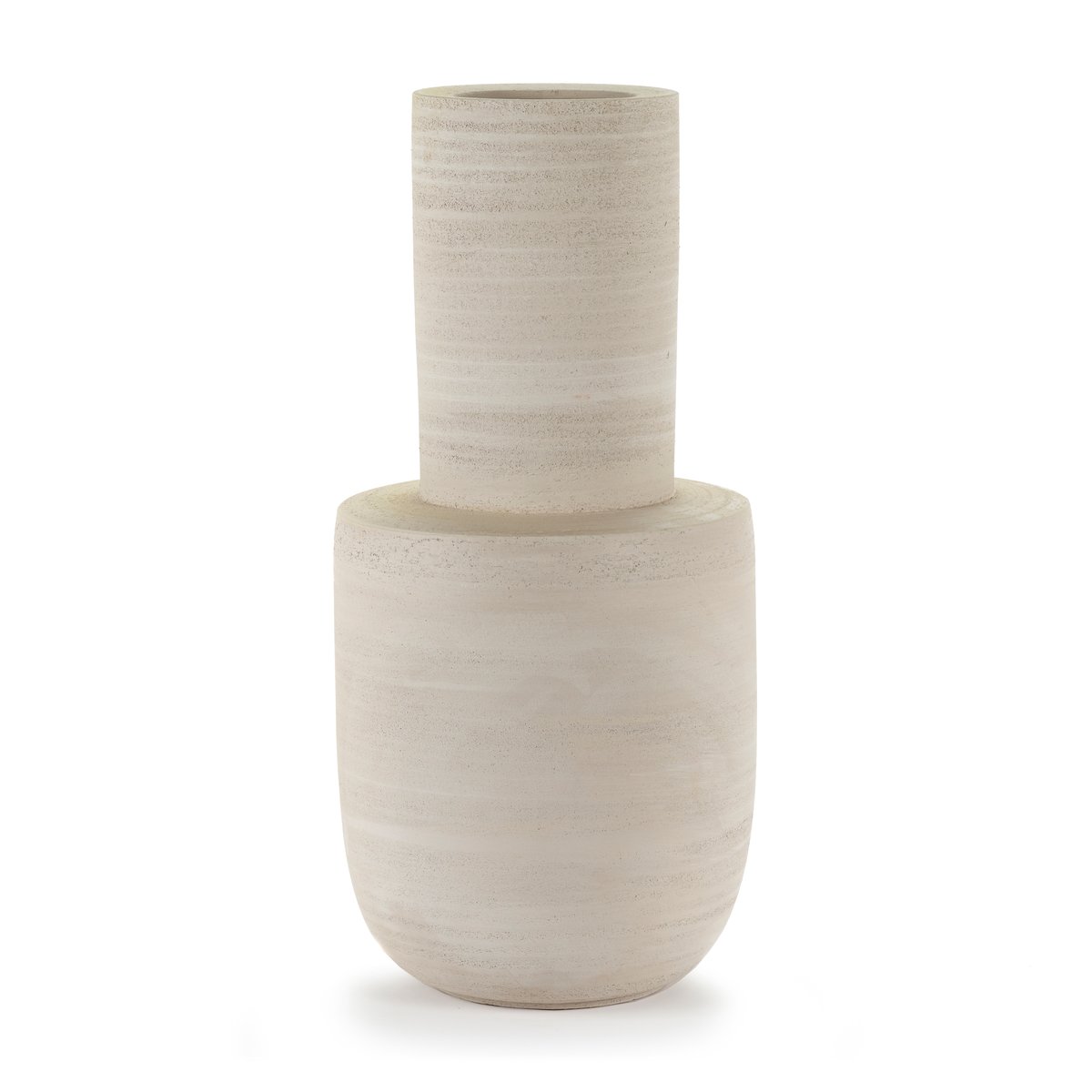 Bilde av Serax Volumes vase L Ø25 cm Beige