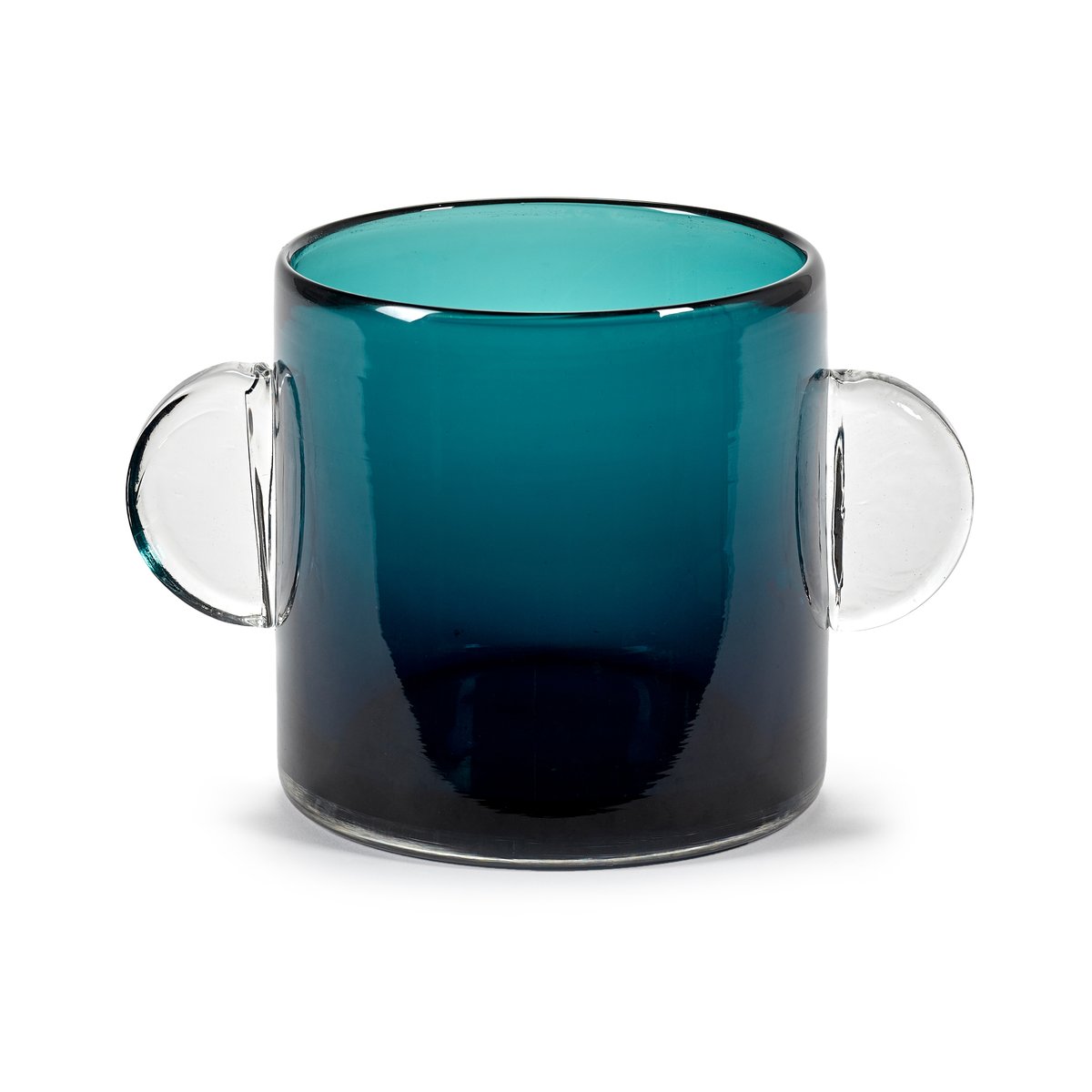 Bilde av Serax Wind & Fire vase med hank 13 cm Dark blue