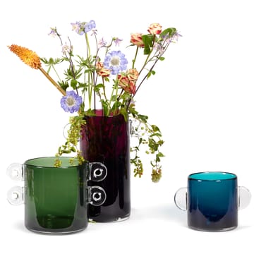 Wind & Fire vase med hank 31 cm - Aubergine - Serax