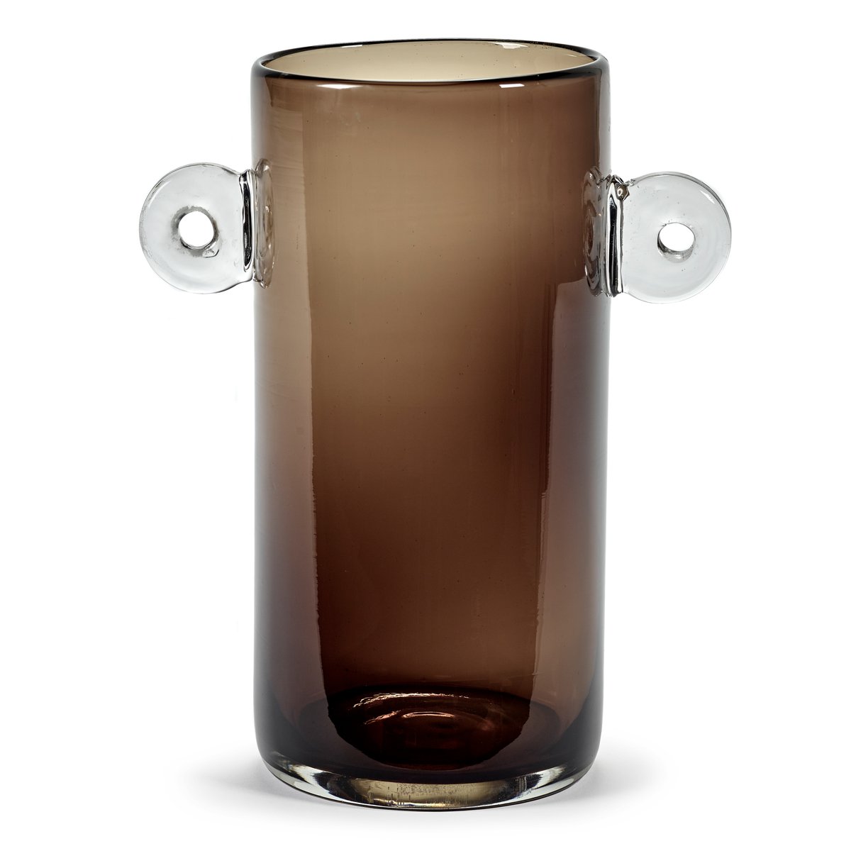 Bilde av Serax Wind & Fire vase med hank 31 cm Dark brown
