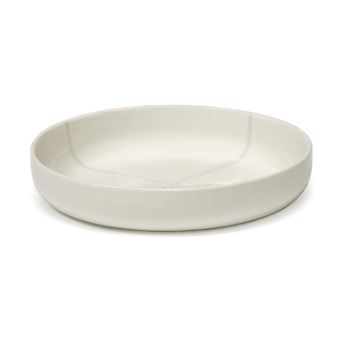 Serax Zuma dyp tallerken S 20,5 cm 2-pakning Salt | Skandinavisk Design | Dype tallerkener | Hvit
