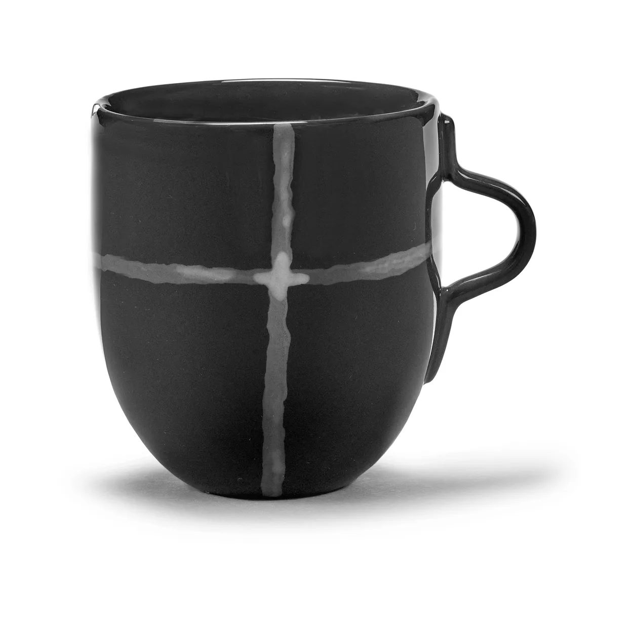 Serax Zuma krus 30 cl 2-pakning Pacific | Skandinavisk Design | Kaffekopper | Grå