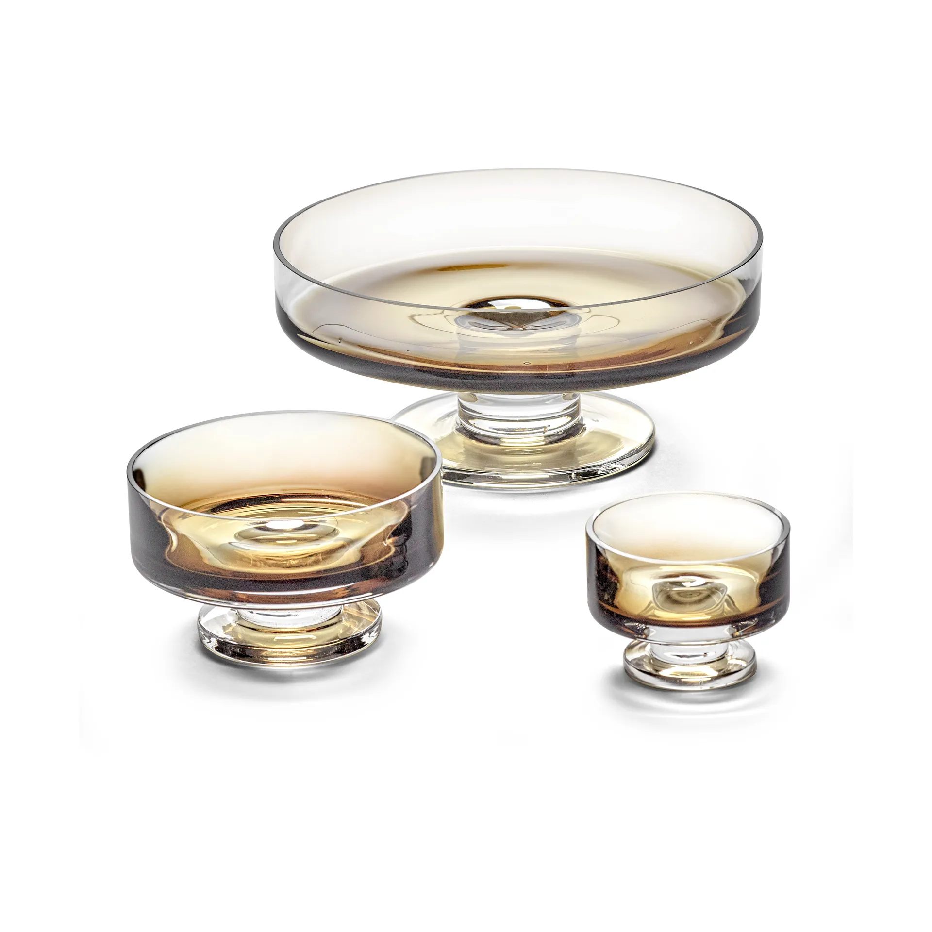 Zuma lav skål på fot S Ø8,5 cm, Amber Serax