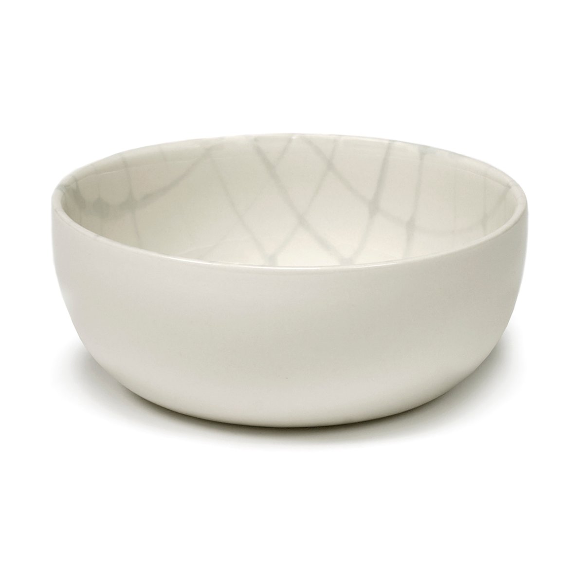 Serax Zuma skål XS 12,5 cm 2-pakning Salt | Skandinavisk Design | Dessertskåler | Hvit