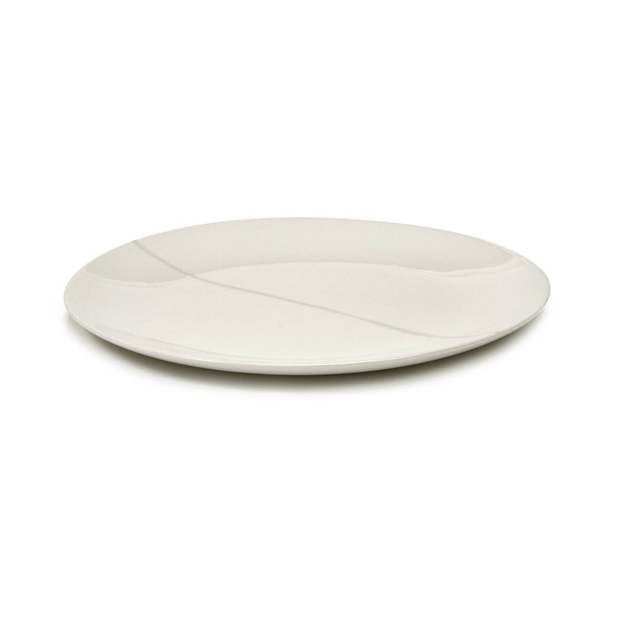 Serax Zuma tallerken S 23 cm 2-pakning Salt | Skandinavisk Design | Middagstallerkener | Hvit