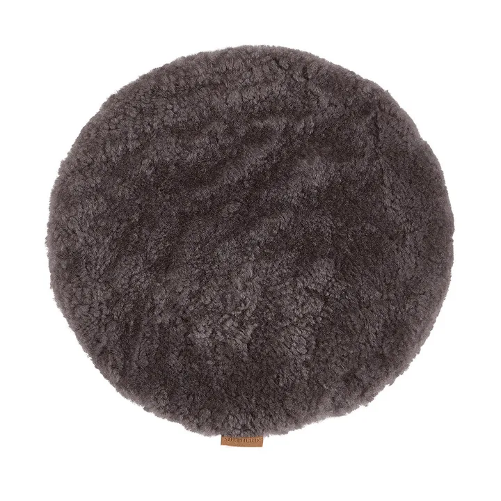 Jill stolpute vattert - Carbon (grå), Ø36 cm - Shepherd of Sweden