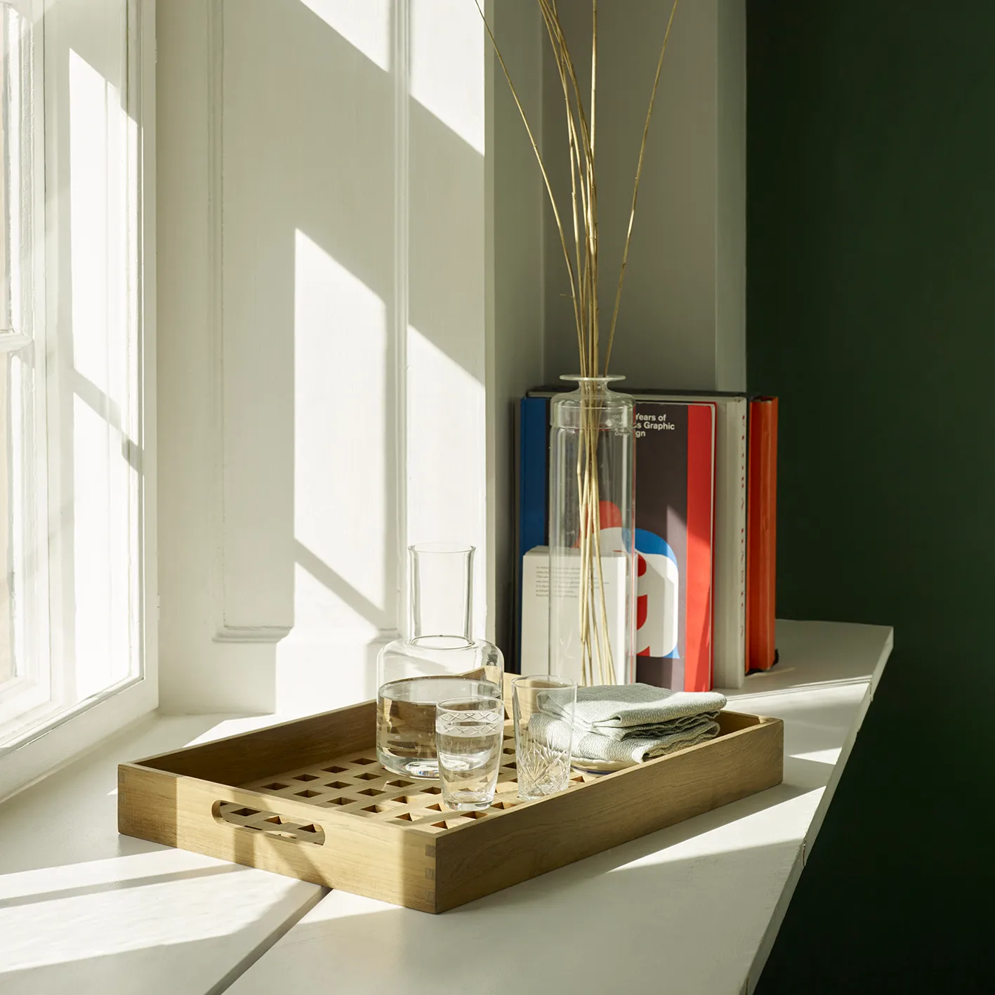 Fionia brett 32x48 cm, Teak Skagerak