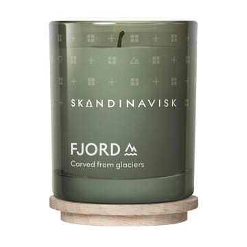 Fjord duftlys med lokk - 65 g - Skandinavisk
