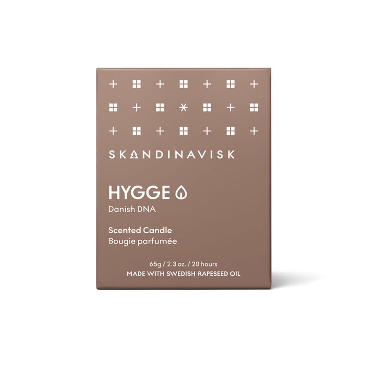 Hygge duftlys med lokk, 65 g Skandinavisk