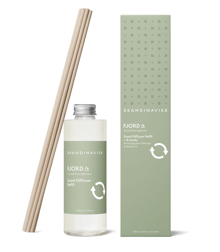 Skandinavisk refill til duftpinner 200 ml, Fjord Skandinavisk