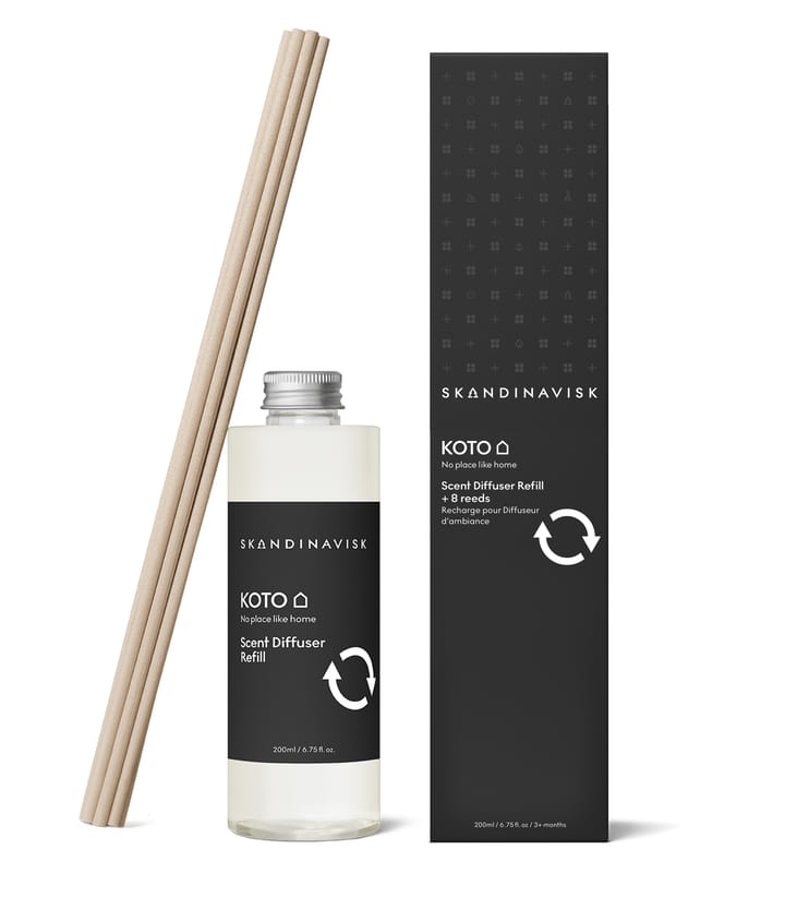 Skandinavisk refill til duftpinner 200 ml, Koto Skandinavisk