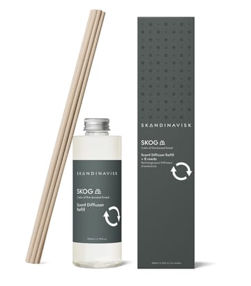 Skandinavisk refill til duftpinner 200 ml - Skog - Skandinavisk