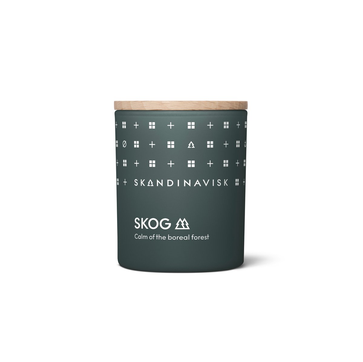 Skog duftlys med lokk 65 g